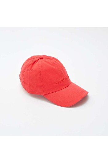 KIABI Cotton baseball cap RED