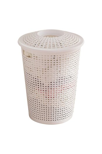 Home Plastic Laundry Basket 45L HX-S702
