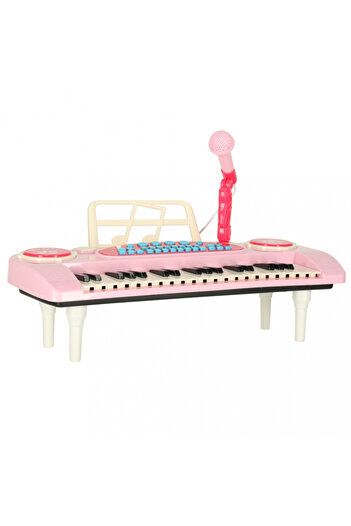 Ikonka Children's musical organ, Ikonka, microphone with 95 cm cable, 8 rhythms and 8 sounds, 10 songs, prede