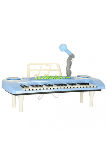 Ikonka Children's musical organ, Ikonka, microphone with 95 cm cable, 8 rhythms and 8 sounds, 10 songs, prede