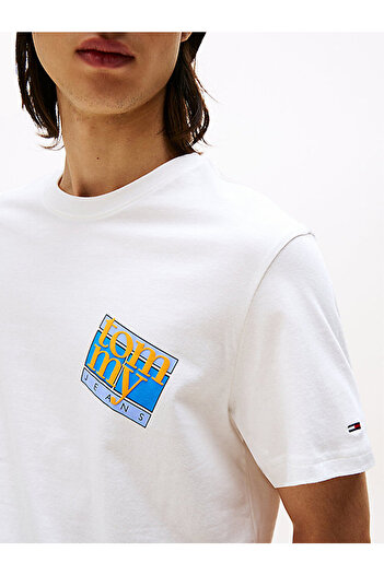 Tommy Hilfiger Men's Tjm Regular Flag Dna T-Shirt