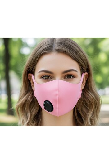 Biki Set of 5pcs Washable Polyester Face Mask