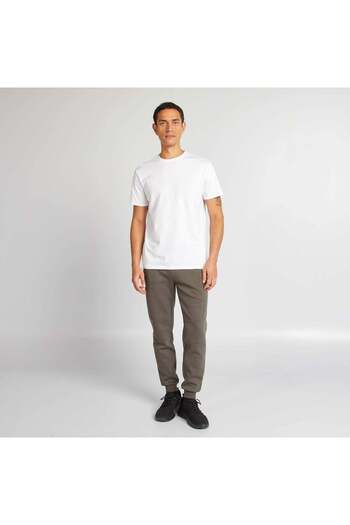KIABI Knit joggers KHAKI
