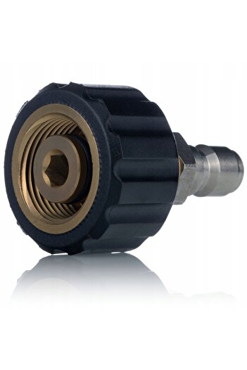 Rosfix Adapter M22x1.5 F → Hose 3/8” | Compatible with Karcher HD, HDS devices