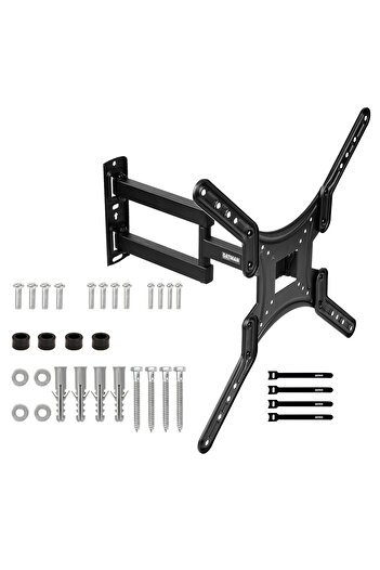 DATMAN TV Wall Mount, Max 30kg, Diagonal 32" - 55" inch (81 - 140 cm), VESA 400x400, 300x300, 200x200