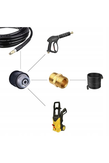 Rosfix Metal Hose Adapter M22x1.5 | Compatible with Lavor LVR 4–5