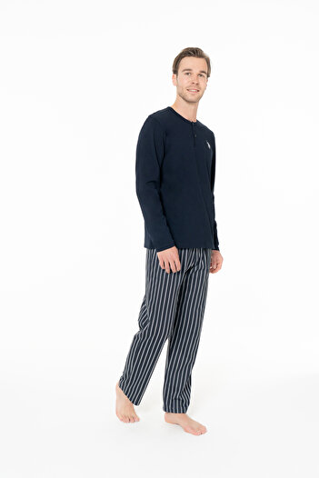 U.S. Polo Assn. Men's Cotton Licensed Pajama Set 18994