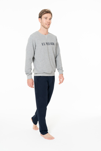U.S. Polo Assn. Men's Winter Licensed Long Sleeve Pajama Set 18934