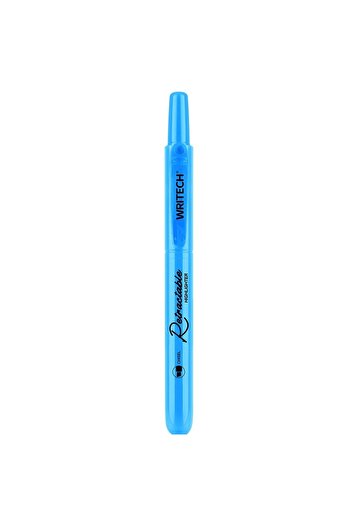 Writech Textmarker retractabil Neon galben