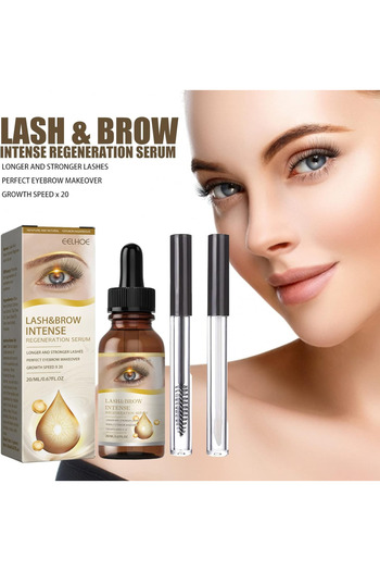 EELHOE Eyebrow Hair Growth, Castor Oil, 20 ml
