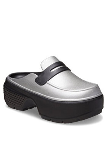 Crocs γυναικείες σαγιονάρες 210363 ασημί