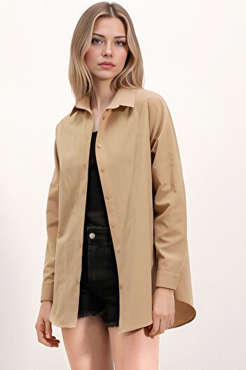 Hiccup Bdart Plus Size Button down Long Sleeve Shirt