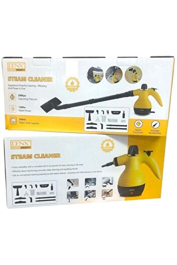 Denx Multi-purpose steam cleaner 1200W 350ml 15 pieces