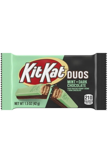 Kit Kat Duos Mint & Dark Chocolate - dark chocolate with mint flavor 42g