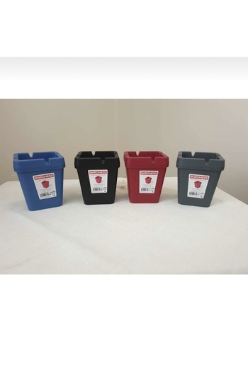 starella Horse Square Odorless Ashtray Without Extinguishing 4 Colors Loupus -