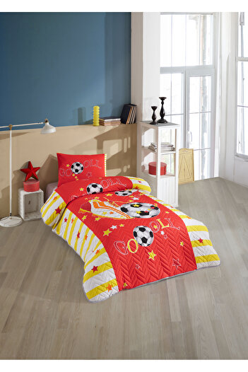 devigo Crystal Legends Quilt Cover Yellow Red