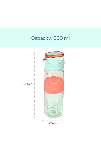 Winsor Pinnacle Pulse Hydration Bottle (650ML,Mint)