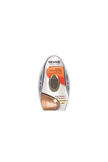 Silver Pack of 6 x Silver Shoe Deodorant Spray, 100 ml, premium silicone sponge, neutral