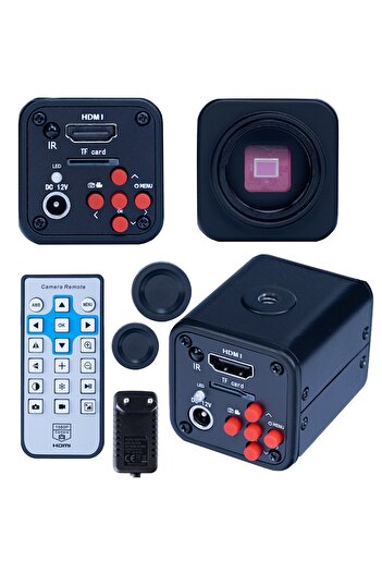 Rosfix Planets PRO KMNBP-HDMI Microscope Camera | FullHD 1080P, 16MP Photo, C-Mount