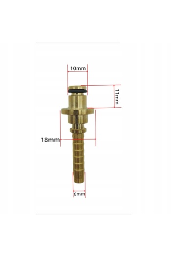Rosfix Hose Connector DN6 | Old Type | Compatible with Kärcher K washing machine