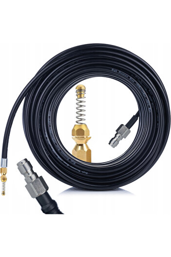 Rosfix Sewer Hose Set 30M + Arc Nozzle | QC 1/4" | 200 Bar | 60°C