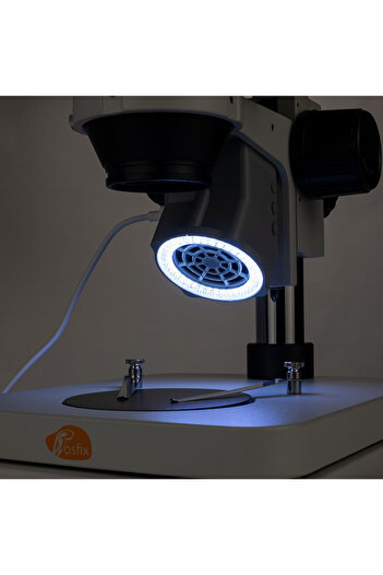 Rosfix Smoke Carrier LED Microscope 36x | 7600 RPM, 3 Speeds, USB Type C
