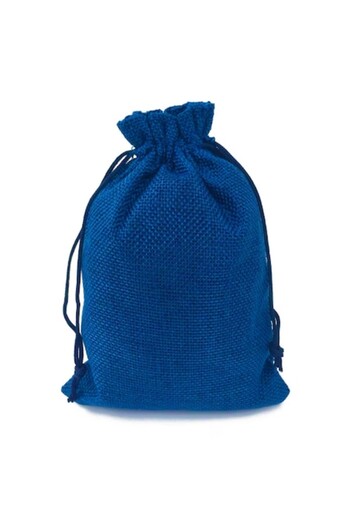 NEO Premium Neo™ Pouch for Jewelry, Textile, with Drawstring, 10x14 cm, Blue
