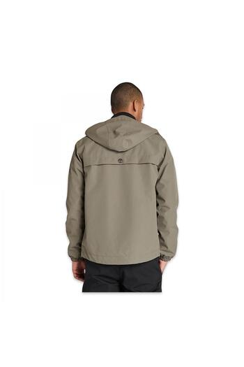 Timberland Tb0A5Xrs Water Resistant Shell Jacket Brown Men's Jacket