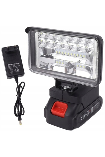 Rosfix Portable LED Light 21V 1.5Ah | Compatible with Makita 18V Batteries