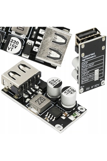Rosfix USB Step Down Voltage Converter | 1 Channel, 5V, Charging Protection