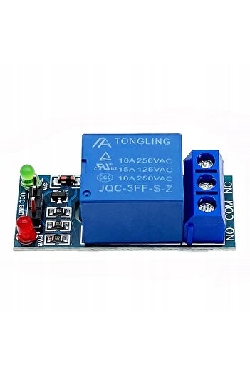 Rosfix Relay Module 1 Channel 12V SPDT | Optical Isolation, 10A, 34x25x19 mm