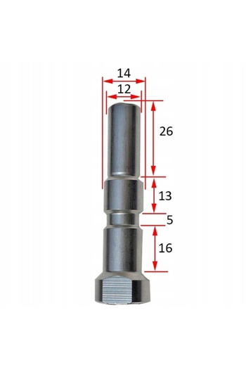 Rosfix Sewer Hose 10M with Arc Nozzle | Compatible with Kranzle D12/Nilfisk KEW