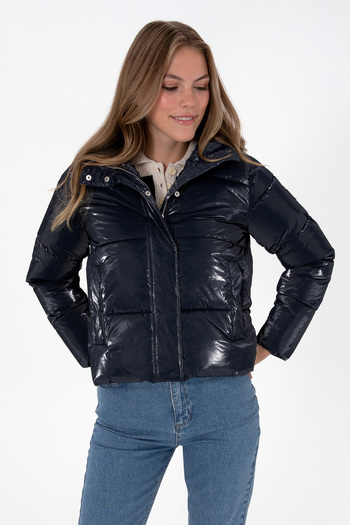 U.S. Polo Assn. Women's Navy Blue Coat 50312334-Vr033