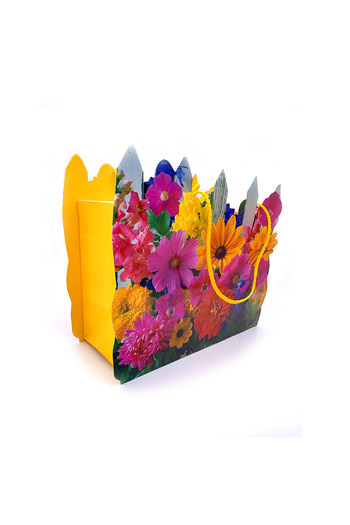 TRIANGLE Paper bag Flower fence