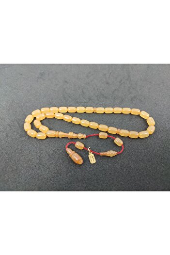İskeçe Exclusive Ayhan Turan Masterpiece Ringed Imame 0.6 Delim Full Hand Size Fire-I Amber Certified 8483