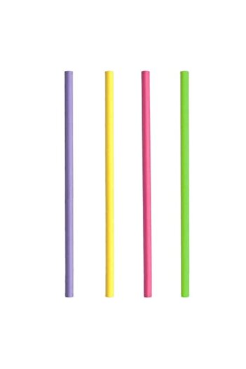 SHOPIENS Set 25 paie din hartie Shopiens®, drepte, colorate, 8 x 220 mm