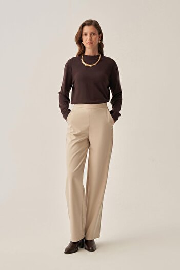 ALLDAY Stone-Dyed Interlock Office Trousers