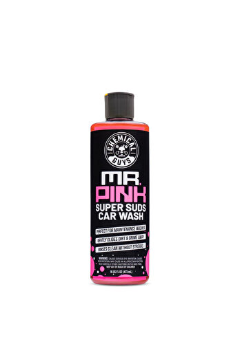 CHEMICAL GUYS Mr. Pink super suds shampoo - Pink auto shampoo with neutral PH, 473.18 ml