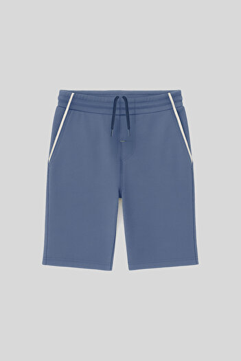 TOMMY LIFE Petrol Cep Standard Fit Boys' Shorts - 11284