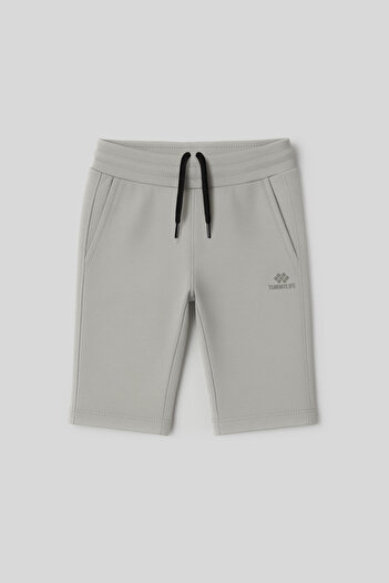TOMMY LIFE Taş Standard Fit Basic Boys' Shorts - 11303