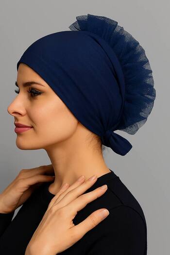 ALADİYAR Ruffled Bonnet