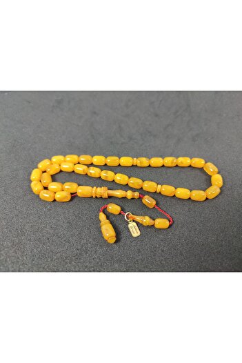 İskeçe Exclusive Ayhan Turan Masterpiece Ringed Imame 0.6 Delim Full Hand Size Tightening Amber Certified 8482