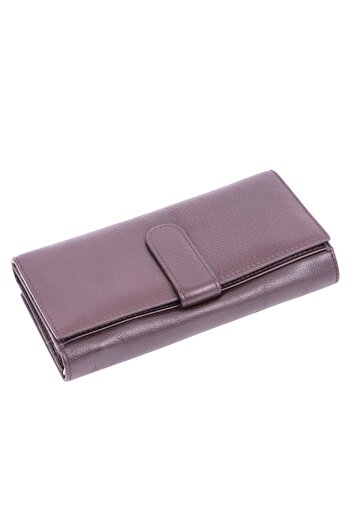 Toro Nero Women's Wallet, Leather, Toro Nero, Reset Coffee