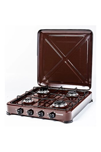 Ravanson Plita Gaz K-04BR 4 zone Maro