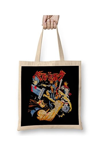 Toyaso Berserk Anime Tote Bag Long Handle Shopping Bag Beach Bag