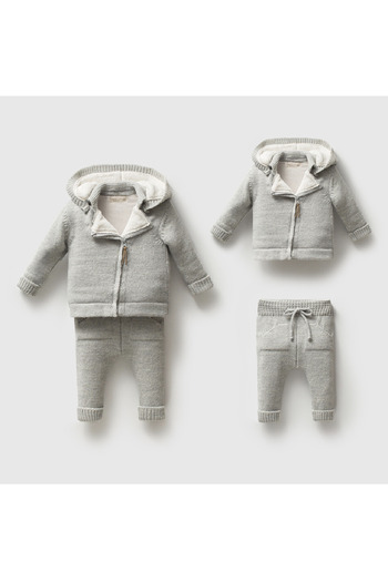 Nipperland Men's Zippered 2-Piece Set