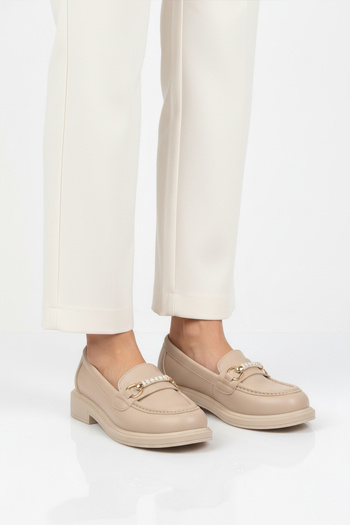 Aspor Beige women's casual shoes