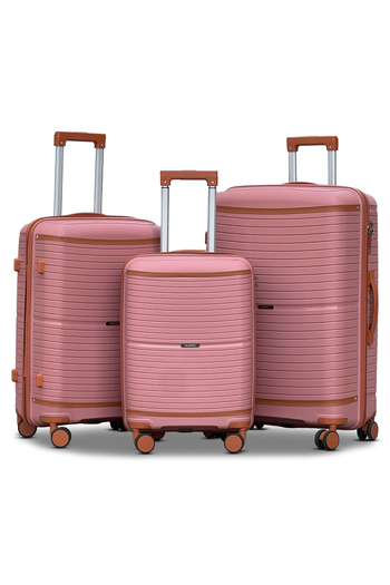 ZAAPPY Hard Shell 3PCS SET (20/24/28 Inch) Unbreakable Luggage Lightweight, Secured Lock, Smooth Wheels