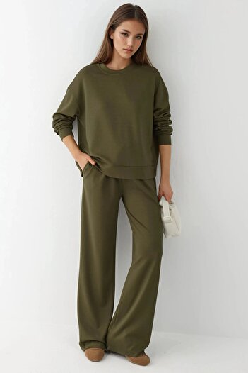 Hiccup Modal Touch Wide Leg Sweatpants