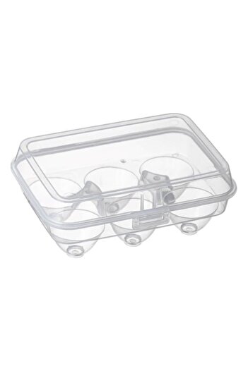 ANTBRO Egg container, Antbro, plastic, with lid, transparent, 28x10.2x7.2cm
